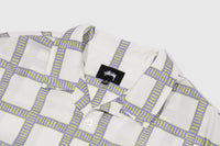 STUSSY HAND DRAWN PLAID SHIRT