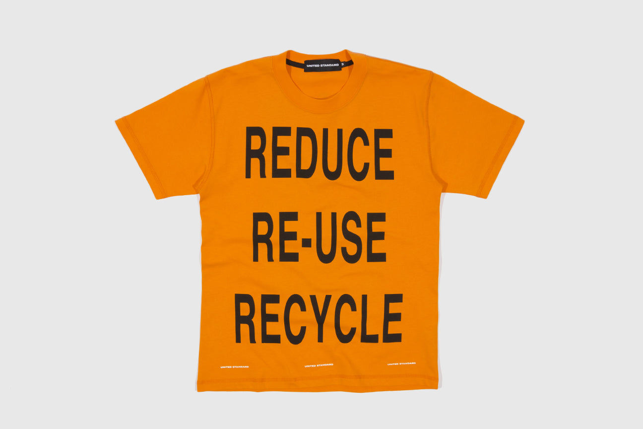 UNITED STANDARD X VIRGIL ABLOH RECYCLE S/S T-SHIRT