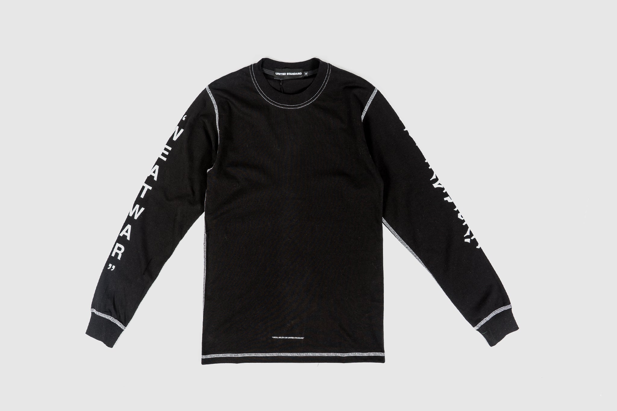 UNITED STANDARD X VIRGIL ABLOH WAR L/S T-SHIRT